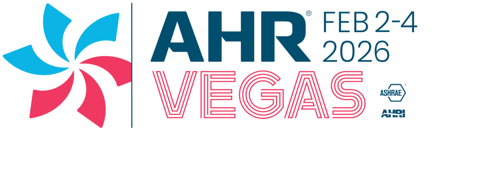 Logo AHR Expo Las Vegas, febbraio 2026